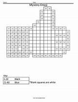 Multiplication Coloring Emoji Thumbs Worksheet Coloringsquared Pdf Squared sketch template