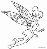 Coloring Pages Tinker Bell Print Tinkerbell Printable sketch template