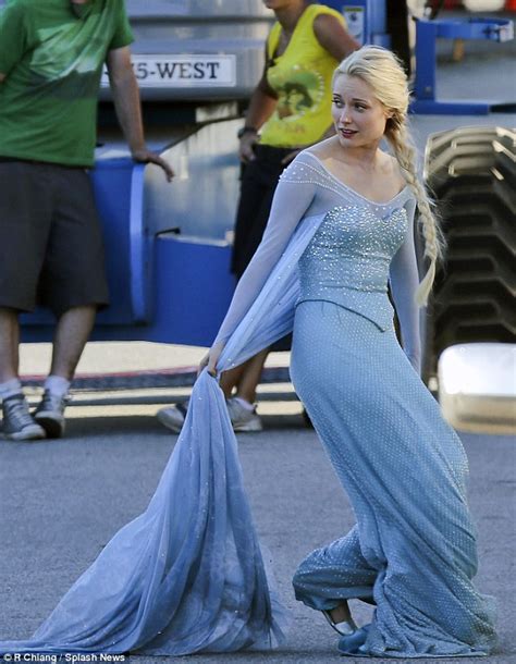 first look at georgina haig as frozen s elsa on abc s once