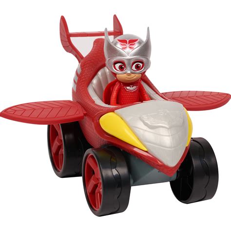 pj masks power racer owlette  owl glider walmartcom