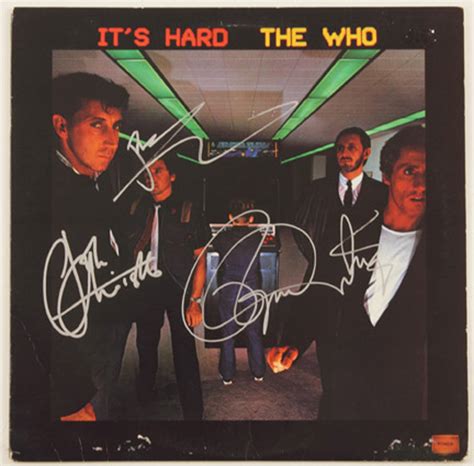 lot detail the who signed it s hard album