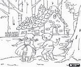 Hansel Gretel Disegni Casita Rompecabezas Dibujos Bambini Cuentos Coloring Puzzle Bambole Lebkuchen Colorare Cuento Malvorlagen Baba Grown Ups Kindergeschichten Gabby sketch template