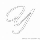 Cursive Letters Handwriting sketch template