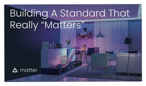 launch  smart home standard matter  pushed    venture supported  apple google