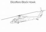 Colorare Elicottero Elicotteri Hawk Disegni Pianetabambini sketch template