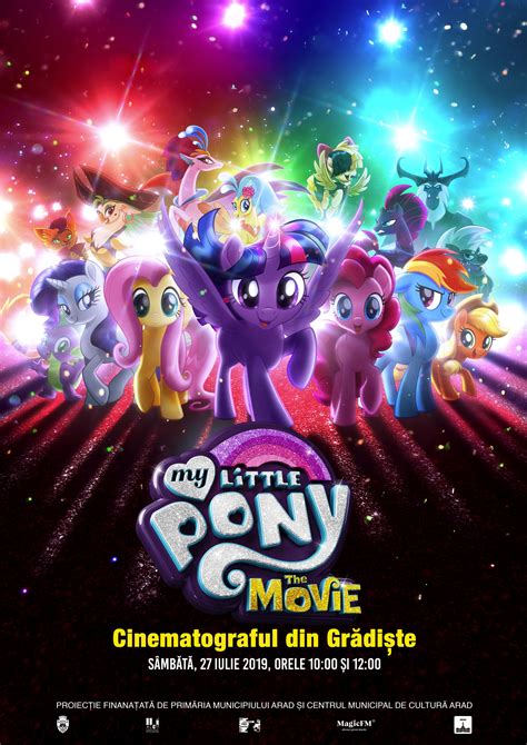 animatia micul meu poneimy  pony la cinematograful din gradiste cmcarad