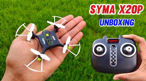 syma xp mini pocket drone unboxing flying testing youtube