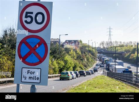 mph speed limit sign    stopping road sign  traffic stock photo  alamy