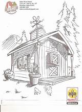 Coloring Shed Pages Printable Wood Plans Barn Sheds Scenic Woodworking Color Kids Adult Storage Building Idaho Country Templates Painting Oven sketch template