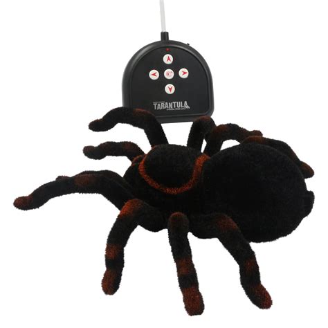 djl fun realistic giant  rc tarantula   spider remote control toy walmartcom