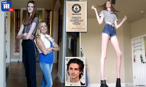 6ft 10in texan girl 17 has world s longest legs at 4ft 5in