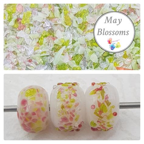 Lampwork Frit Blend May Blossoms Fine Blend Size 0 Coe 94 96 Etsy