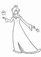 Rosalina Luma Getcolorings Supercoloring Template sketch template