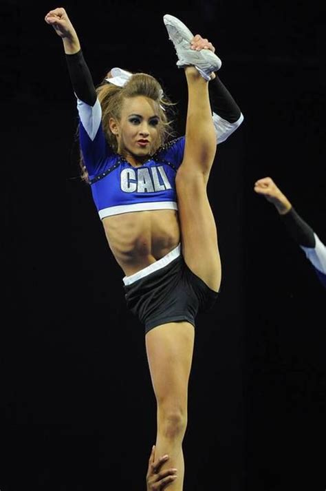 Gabi Butler Heel Stretch Cheerleading Cheerleading Workouts Cheer