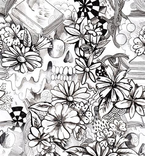 skull coloring pages unique coloring pages flower skull