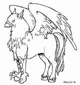 Coloring Pages Hippogriff Buckbeak Printable Fantastiques Template Getcolorings sketch template