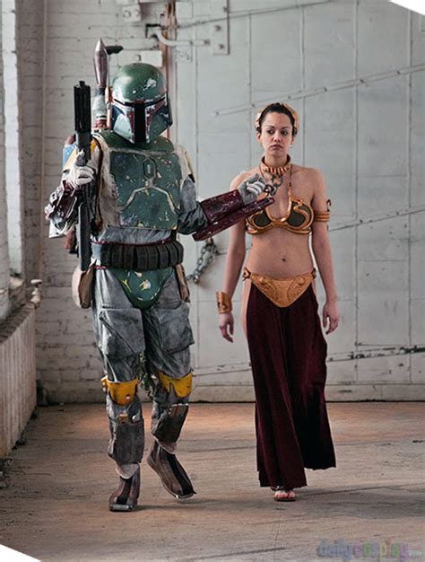 Slave Leia And Boba Fett From Star Wars Return Of The Jedi Daily
