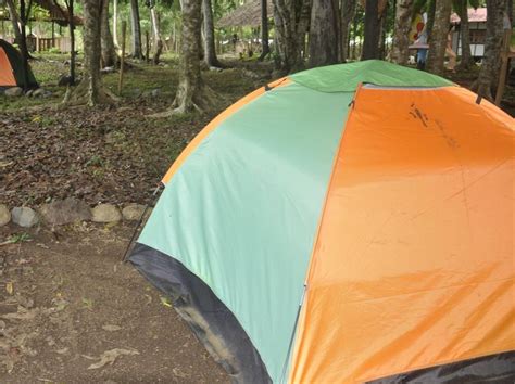 tent  breakfast  irawan ecopark palawan philippines tent outdoor gear hotel