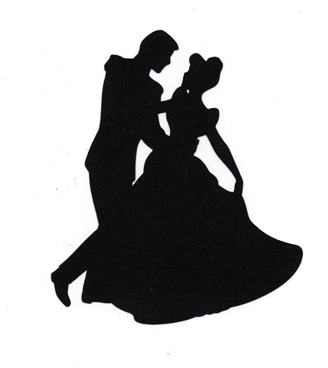 Printable Cinderella Silhouette