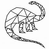 Geometrische Vormen Geometrisch Brontosaurus Fabryk Lijnen Dinosaurus Dinosaurios sketch template