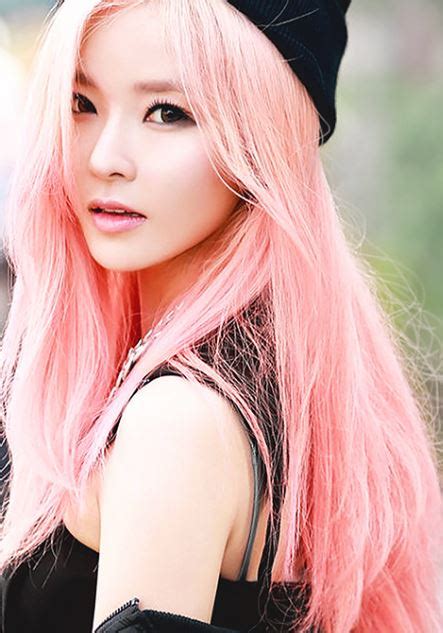 who rocks pink hair kpop female edition updated
