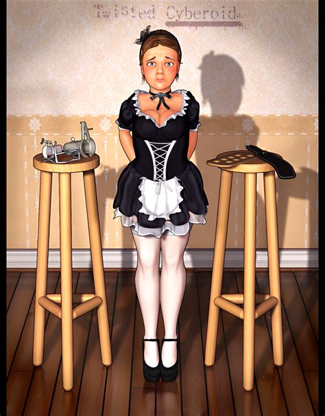 French Maid By Cyberoid On Deviantart