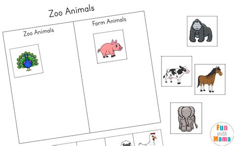 printable images  zoo animals neo coloring preschool zoo theme