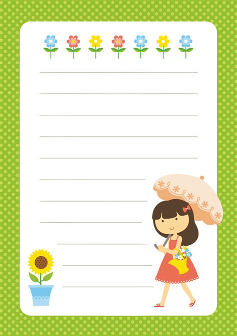 images   printable letter writing paper  kids