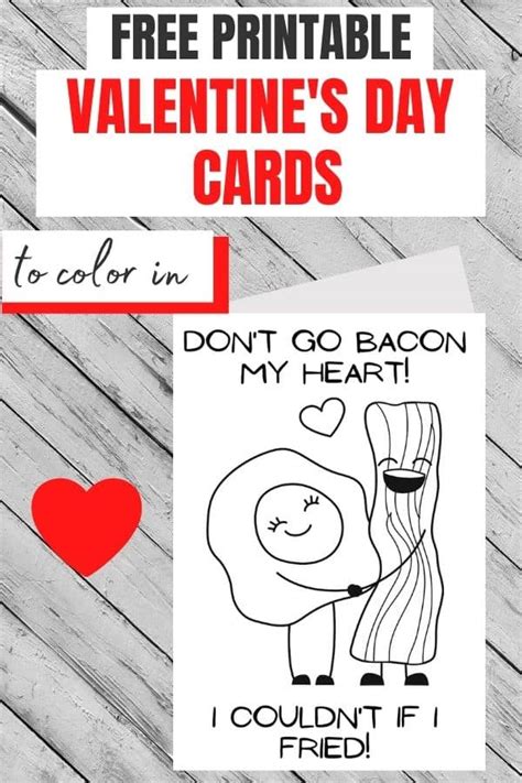 printable valentines day cards  color parties  personal