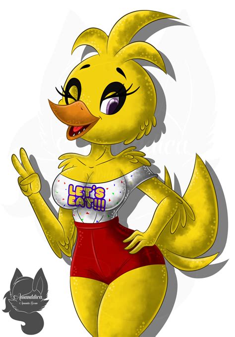 Chica In My Au By Amanddica On Deviantart