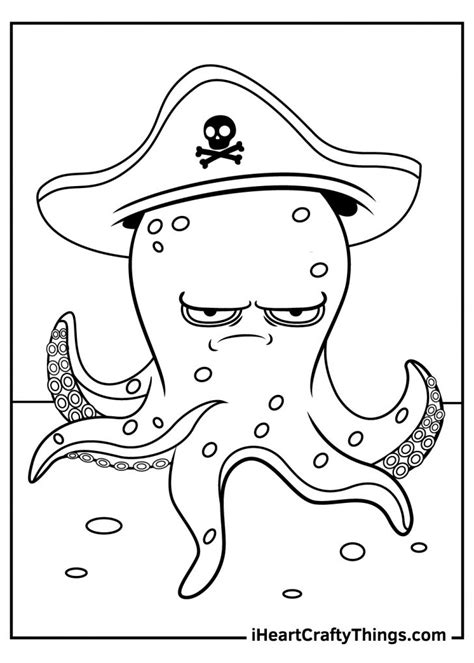 octopus coloring pages   printables