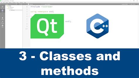 qt   class  methods qt creator youtube