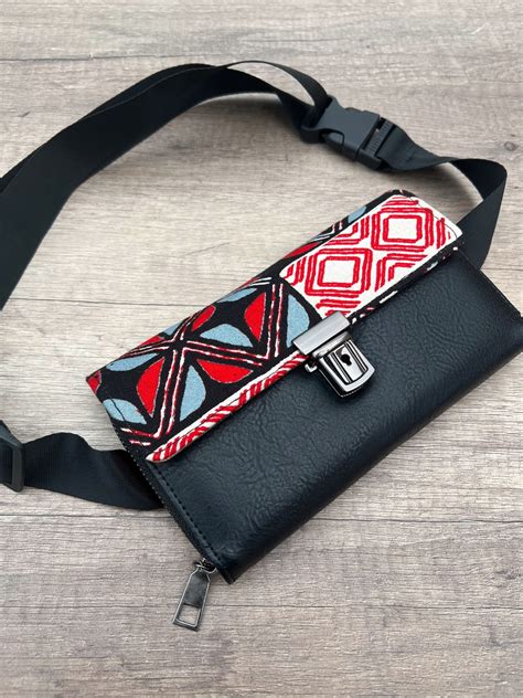 Wax Wallet Belt Bag By Abi Creations Fanny Packs Afrikrea