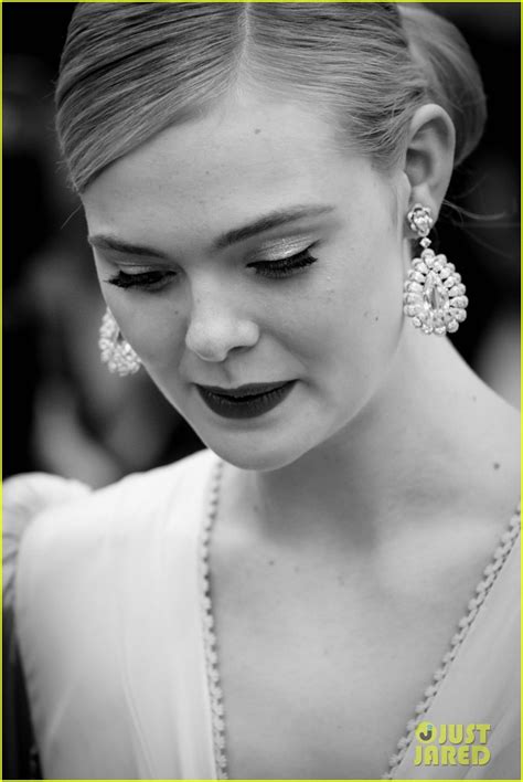 Elle Fanning Wows In Gorgeous Champagne Gown At Cannes