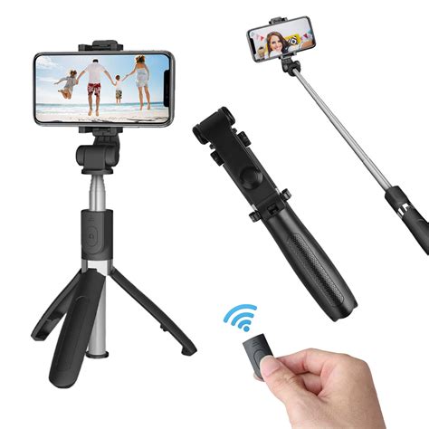 Tsv Selfie Stick Tripod Bluetooth All In One Selfie Sticks Aluminum