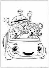 Coloring Team Pages Umizoomi Printable Coloring4free Related Posts sketch template