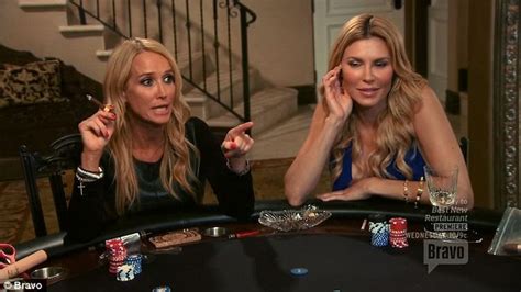 Real Housewive Brandi Glanville And Kyle Richards Brawl Over Kims