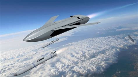 darpa  developing   drone missile  fires air  air missiles