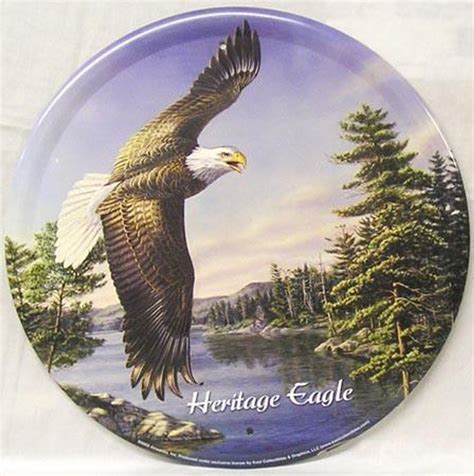 heritage eagle metal sign american collectibles