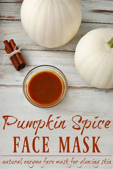 Pumpkin Spice Face Mask The Pistachio Project