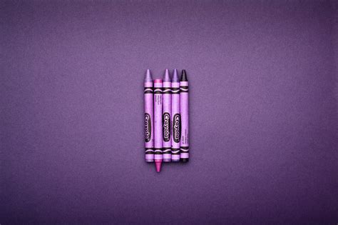 purple crayons flickr photo sharing
