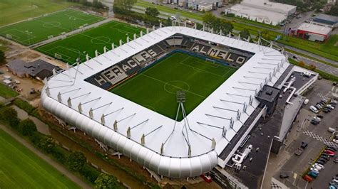 heracles almelo home ground shines   aluzinc industry