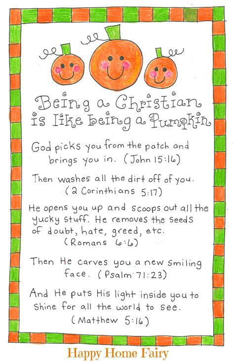 christian     pumpkin  printable happy
