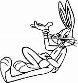 Colorir Pernalonga Desenhos Bugs Bunny sketch template