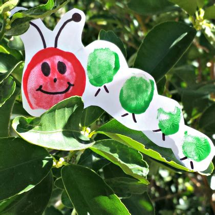 hungry caterpillar crafts  preschoolers