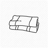 Blanket Towel Kostenloser Vektorgrafik sketch template