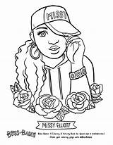 Coloring Pages Feminist Book Cardi Cesar Chavez Color Hop Hip Boss Missy Printable Activity Girls Board Getcolorings Tumblr Ups Grown sketch template