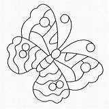 Gambar Mewarnai Butterfly Coloring Printable Pages Kupu Simple Kids Drawing Dari Disimpan Sheets sketch template