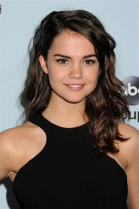 Maia Mitchell At Disney Abc Television Groups 2014 Winter Tca Party