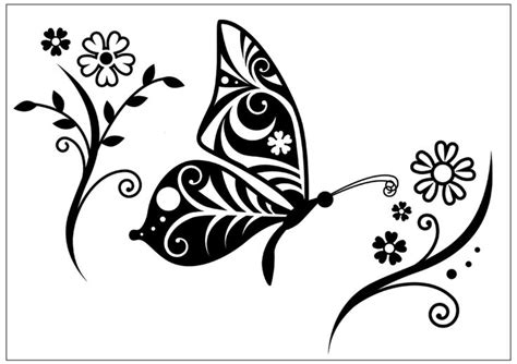 printable fun butterfly coloring pages  kids art hearty